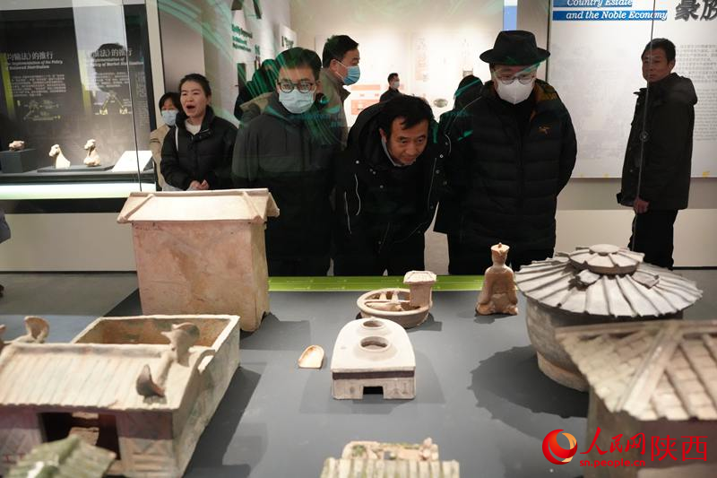 陜西歷史博物館秦漢館基本陳列對外開展。人民網(wǎng)記者 李志強攝